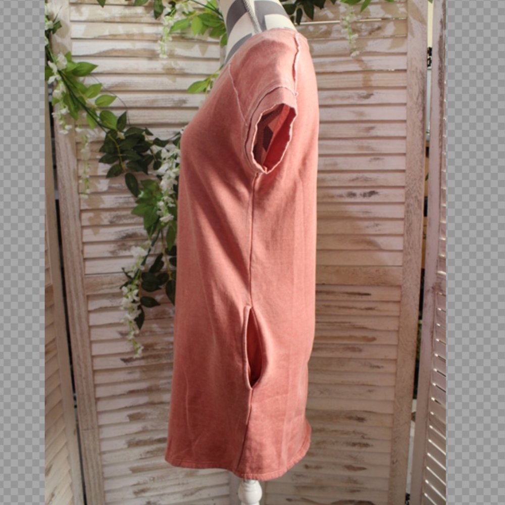 Hippie Rose sweatshirt dress (1399) - Picture 4 of 11